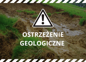 OSTRZEŻENIE GEOLOGICZNE