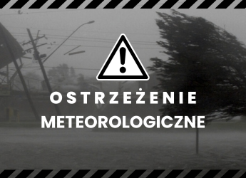 OSTRZEŻENIE METEOROLOGICZNE – SILNY WIATR