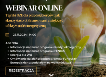 BEZPŁATNY WEBINAR DLA PRZEDSIĘBIORCÓW