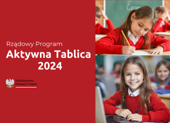 AKTYWNA TABLICA 2024 – WSPARCIE FINANSOWE DLA SZKOŁY PODSTAWOWEJ W RAJBROCIE