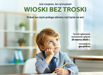 VI OGÓLNOPOLSKI KONKURS NA RYMOWANKĘ  „WIOSKI BEZ TROSKI”